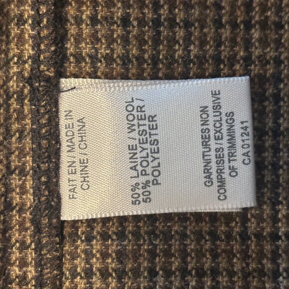 kilt-style warm wool skirt - Picture 5 of 6